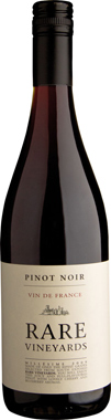 Rare Vineyards Pinot Noir, Vin de France