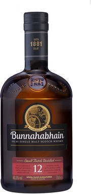 Bunnahabhain 12 Year Old Single Malt 70cl