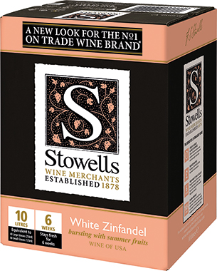Stowells White Zinfandel, California 10lt