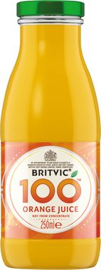 Britvic 100% Orange, NRB 250 ml x 24