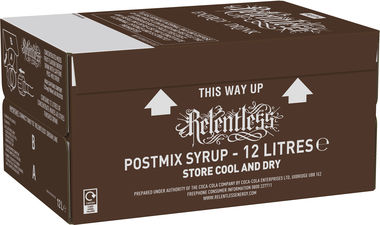 Relentless, post-mix 12 lt x 1
