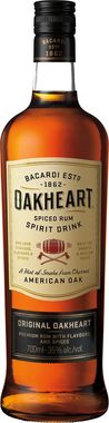 Bacardi Oakheart Spiced Rum 70cl
