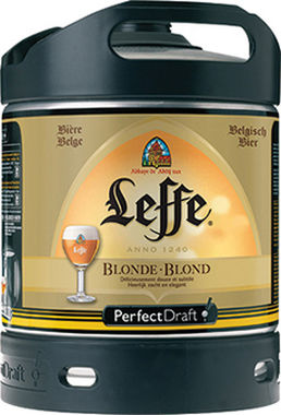 Leffe Blonde Perfect Draft, Keg 6 lt x 1