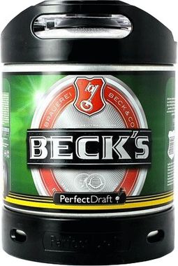 Becks Perfect Draft, Keg 6 lt x 1