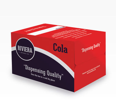 Riviera Premium Cola Draught, post-mix 10 lt x 1