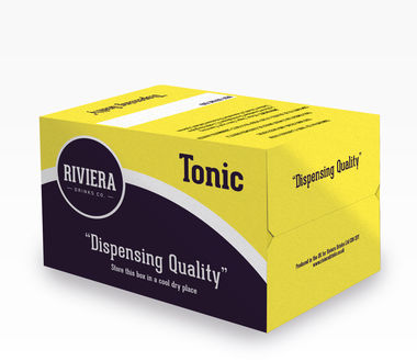 Riviera Premium Tonic Draught, post-mix 10 lt x 1