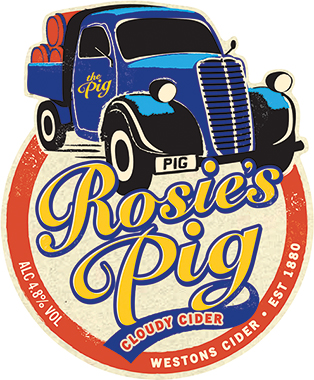 Westons Rosies Pig Cider, BIB 20 lt x 1