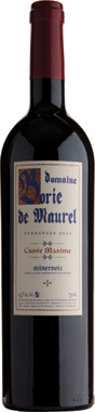 Minervois, Cuvée Maxime, Organic, Borie de Maurel