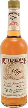Rittenhouse Straight Rye Whiskey 70cl