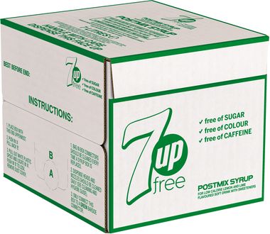 7 Up Free, post-mix 7 lt x 1