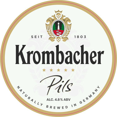 Krombacher Pils, Keg 50 lt x 1