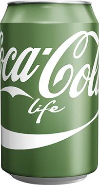 Coke Life Can 330 ml x 24