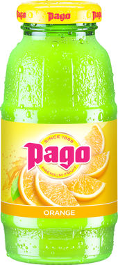 Pago Orange Juice With Fruit Particles 200ml x 12