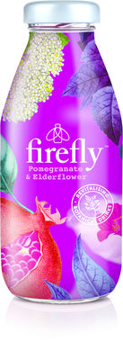 Firefly Revitalising Juice Drink, Pomegranate & Elderflower 330 ml x 12