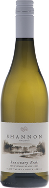 Shannon Sanctuary Peak Sauvignon Blanc, Elgin Valley