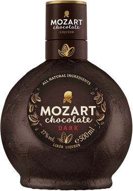 Mozart Liqueur Dark Chocolate 17% 50cl