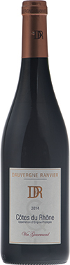 Côtes du Rhône Rouge, Vin Gourmand, Dauvergne Ranvier