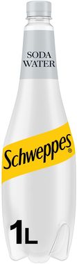 Schweppes Soda 1L PET 1 lt x 6