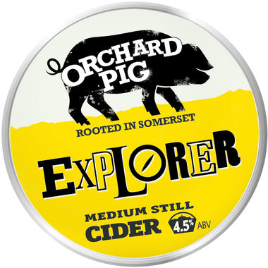 Orchard Pig Explorer Medium Still Cider, BIB 20 lt x 1