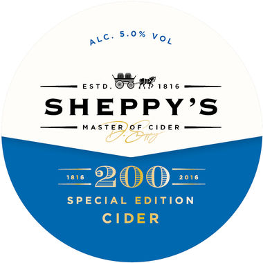 Sheppy's 200 Special Edition Cider, Keg 50 lt x 1
