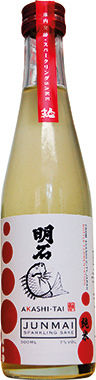 AKASHI JUNMAI SPKLG SAKE 30x12