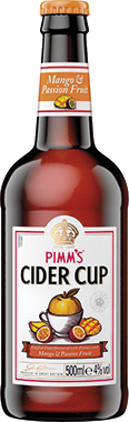 Pimm's Mango & Passion Fruit Cider Cup 500 ml x 8