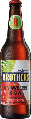 Brothers S'Berry & Kiwi Cider 500 ml x 12