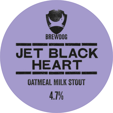 Brewdog Jet Black Heart, Keg 50 lt x 1