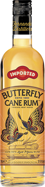 Butterfly Cane Golden Rum 70cl