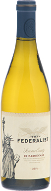 The Federalist Chardonnay, Mendocino County