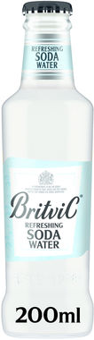 BRITVIC SODA WATER 200X24