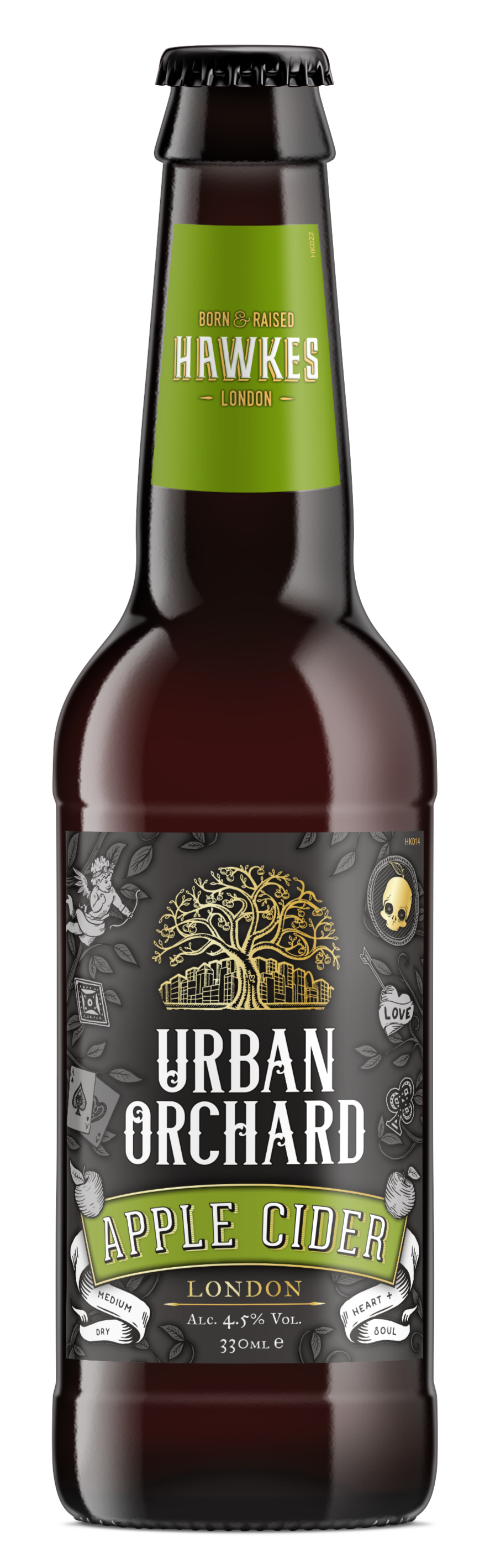 Hawkes Urban Orchard Cider 330 ml x 24