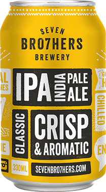 Seven Bro7hers IPA, Can 330 ml x 24