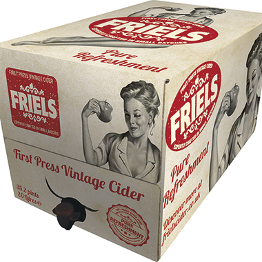 Friels Vintage Cider, BIB 20 lt x 1