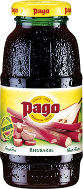 Pago Rhubarb & Pear Drink 200ml x 12