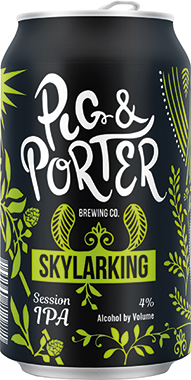 Pig & Porter Skylarking Session IPA, Can 330 ml x 24