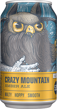 Crazy M Amber Ale Can 355 ml x 24