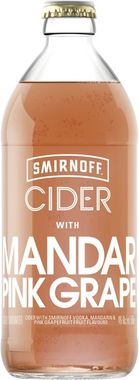 Smirnoff Cider Mandarin and Pink Grapefruit 500 ml x 8