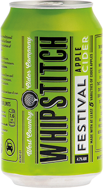 Whipstitch Apple Festival Cider, Can 330 ml x 24