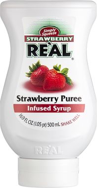 Re'al Strawberry puree infused syrup 50 cl x 6