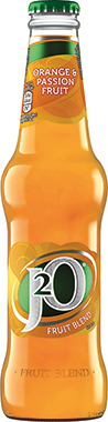 J2O 32 Mixed Pack (24 bottles of J2O Orange & Passion and 8 bottles of J2O Spritz Pear & Raspberry) with POS 275ml x 32