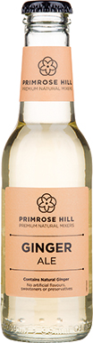 Primrose Hill Premium Natural Mixers Ginger Ale 200 ml x 24