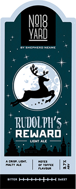 Rudolph's Reward, Cask 9 gal x 1