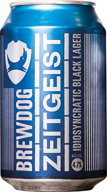 Brewdog Zeitgeist Black Lager, Can 330 ml x 24
