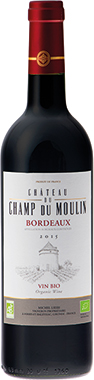Chateau du Champ du Moulin, Bordeaux Organic