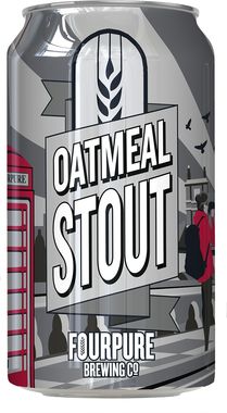 Fourpure Oatmeal Stout, Can 330 ml x 12