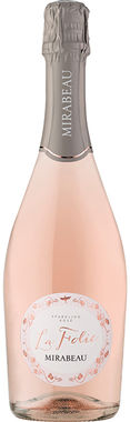 La Folie Sparkling Rosé Mirabeau, France