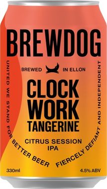Brewdog Clockwork Tangerine, Can 330 ml x 24