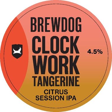 Brewdog Clockwork Tangerine, Keg 50 lt x 1