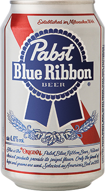 Pabst Blue Ribbon Beer, Can 330 ml x 24